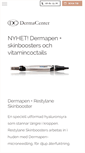 Mobile Screenshot of dermacenter.se