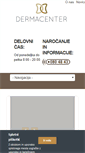 Mobile Screenshot of dermacenter.si